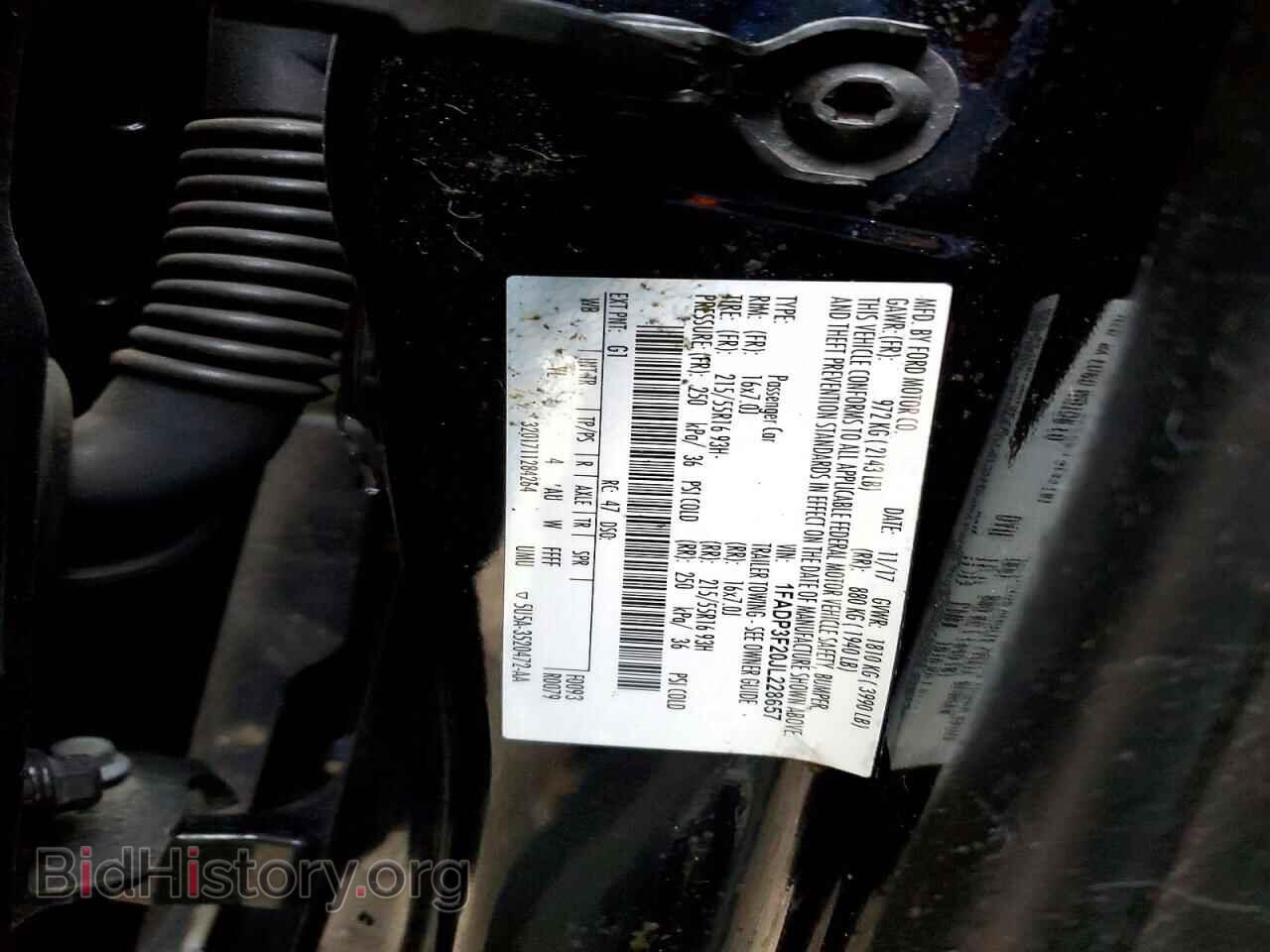 2018 FORD FOCUS - VIN: 1FADP3F20JL228657 - Фото 13