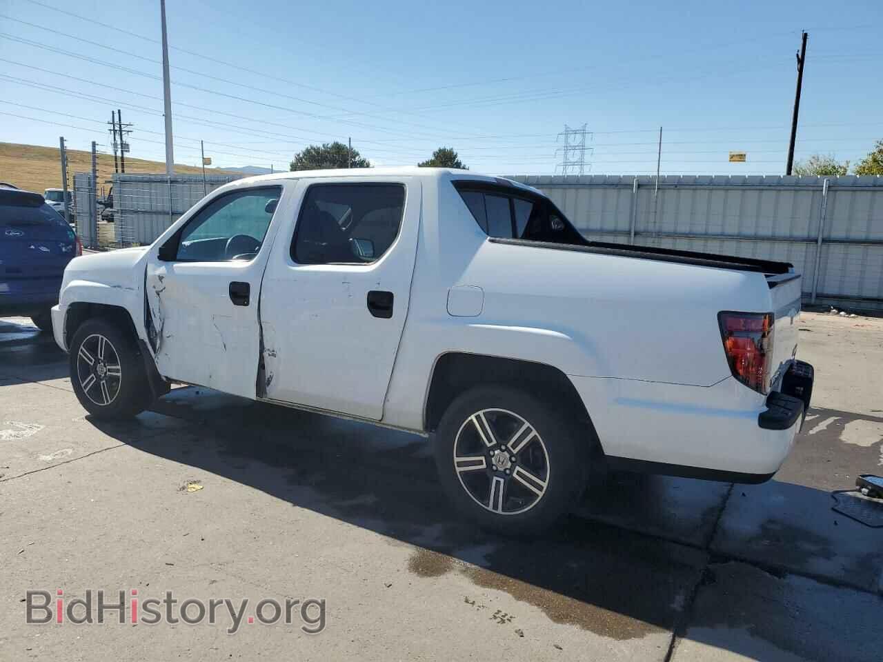 2014 HONDA RIDGELINE - VIN: 5FPYK1F71EB014271 - Фото 2