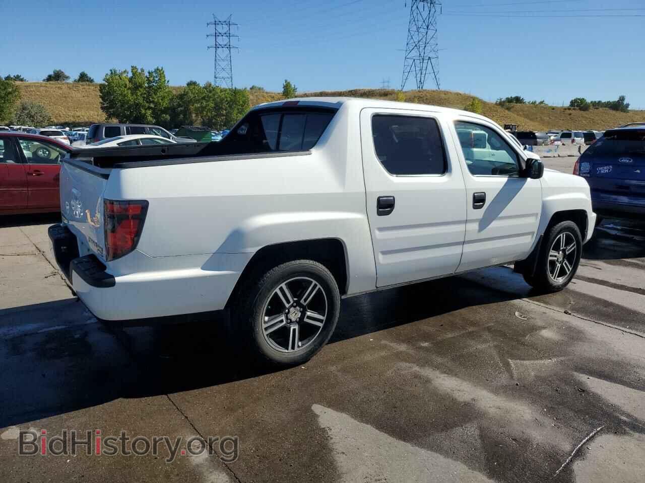 2014 HONDA RIDGELINE - VIN: 5FPYK1F71EB014271 - Фото 3