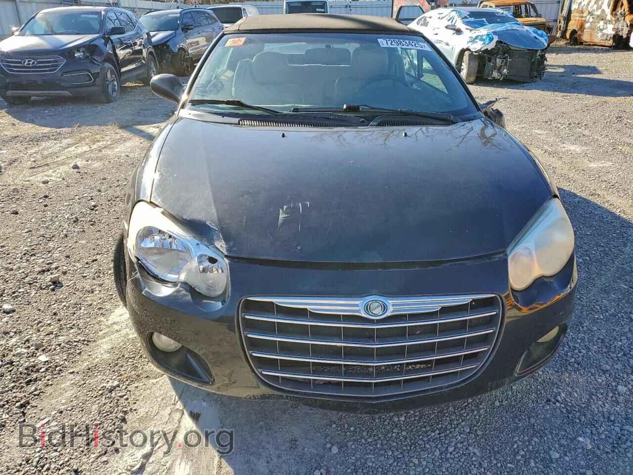 2006 CHRYSLER SEBRING - VIN: 1C3EL65R76N287943 - Фото 5