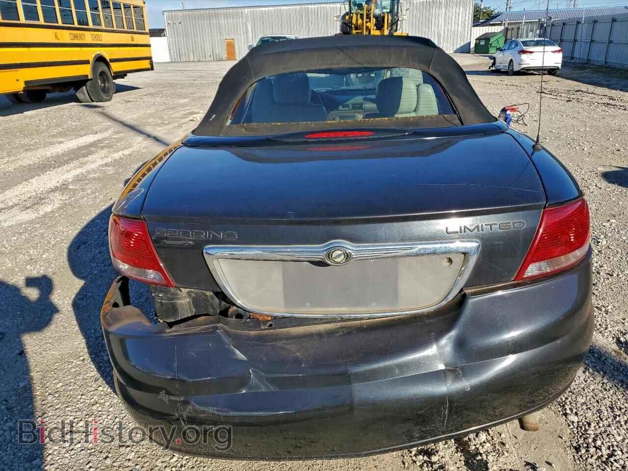 2006 CHRYSLER SEBRING - VIN: 1C3EL65R76N287943 - Фото 6