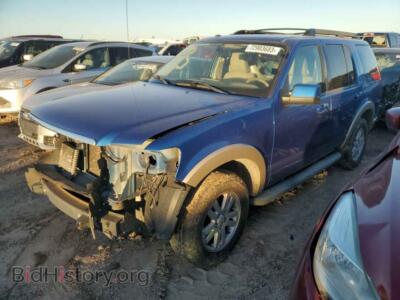 2010 Ford EXPLORER Explorer E, blue — VIN 1FMEU7EE3AUA87972, Copart