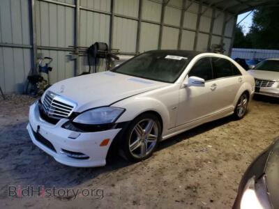 2012 Mercedes-Benz S-CLASS 550 4MATIC, белый — VIN WDDNG9EB3CA490678, Copart