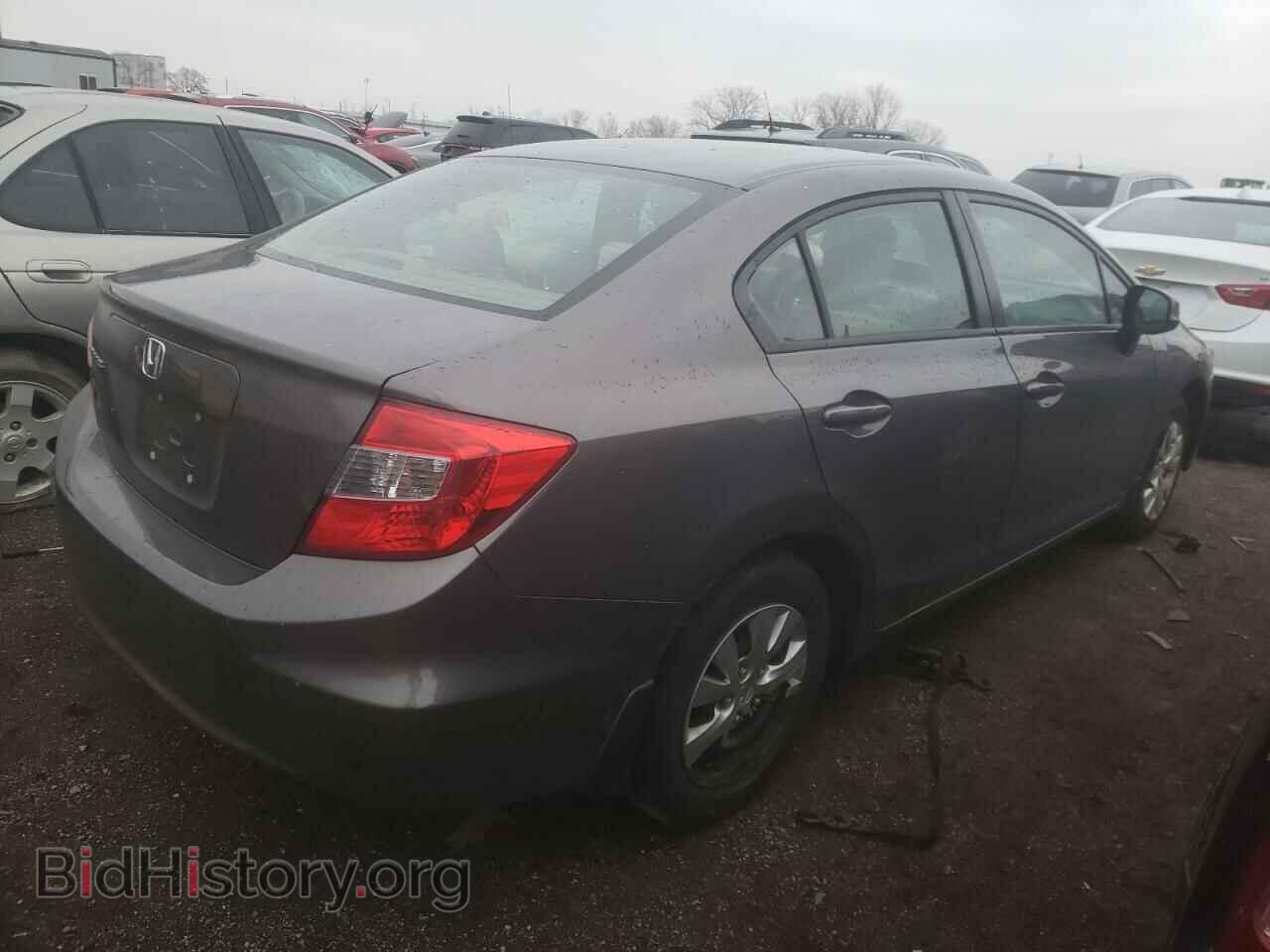 2012 HONDA CIVIC - VIN: 19XFB2F58CE011049 - Фото 3