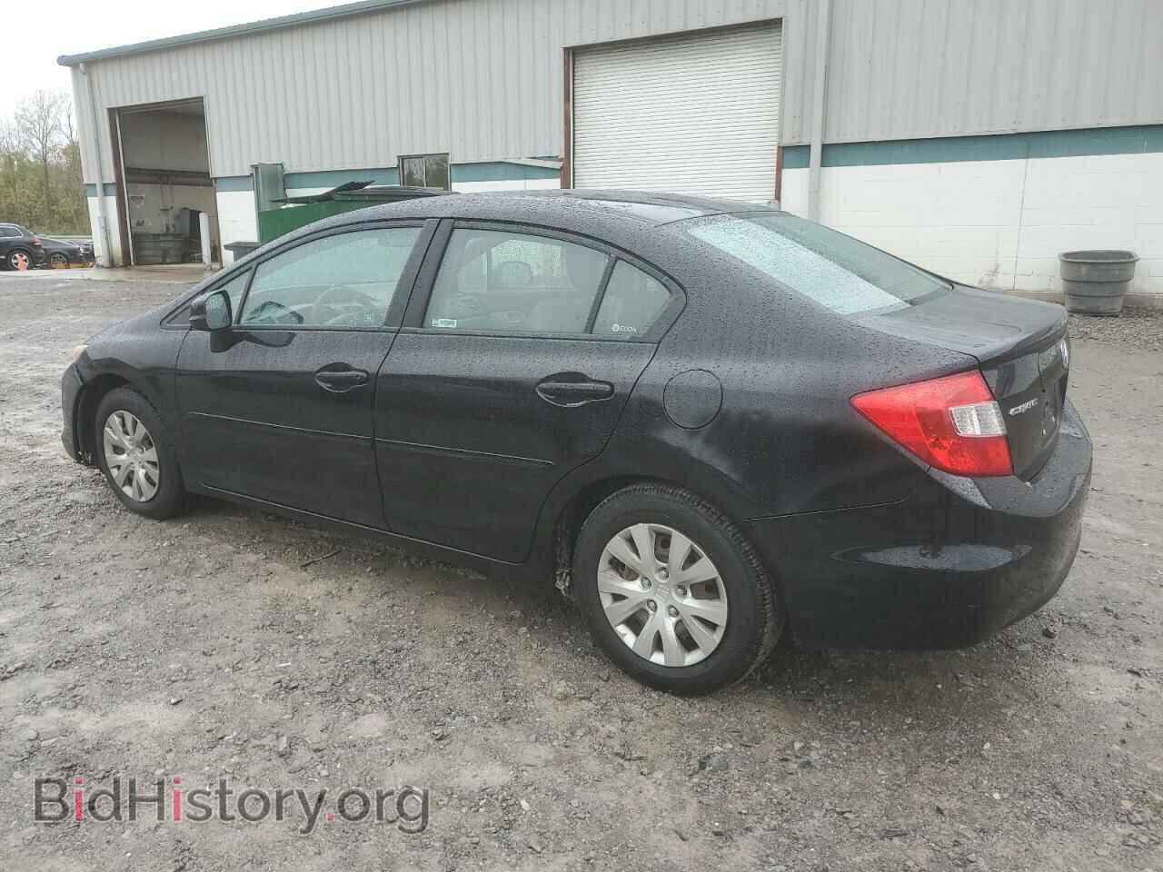 2012 HONDA CIVIC - VIN: 2HGFB2F50CH590723 - Фото 2