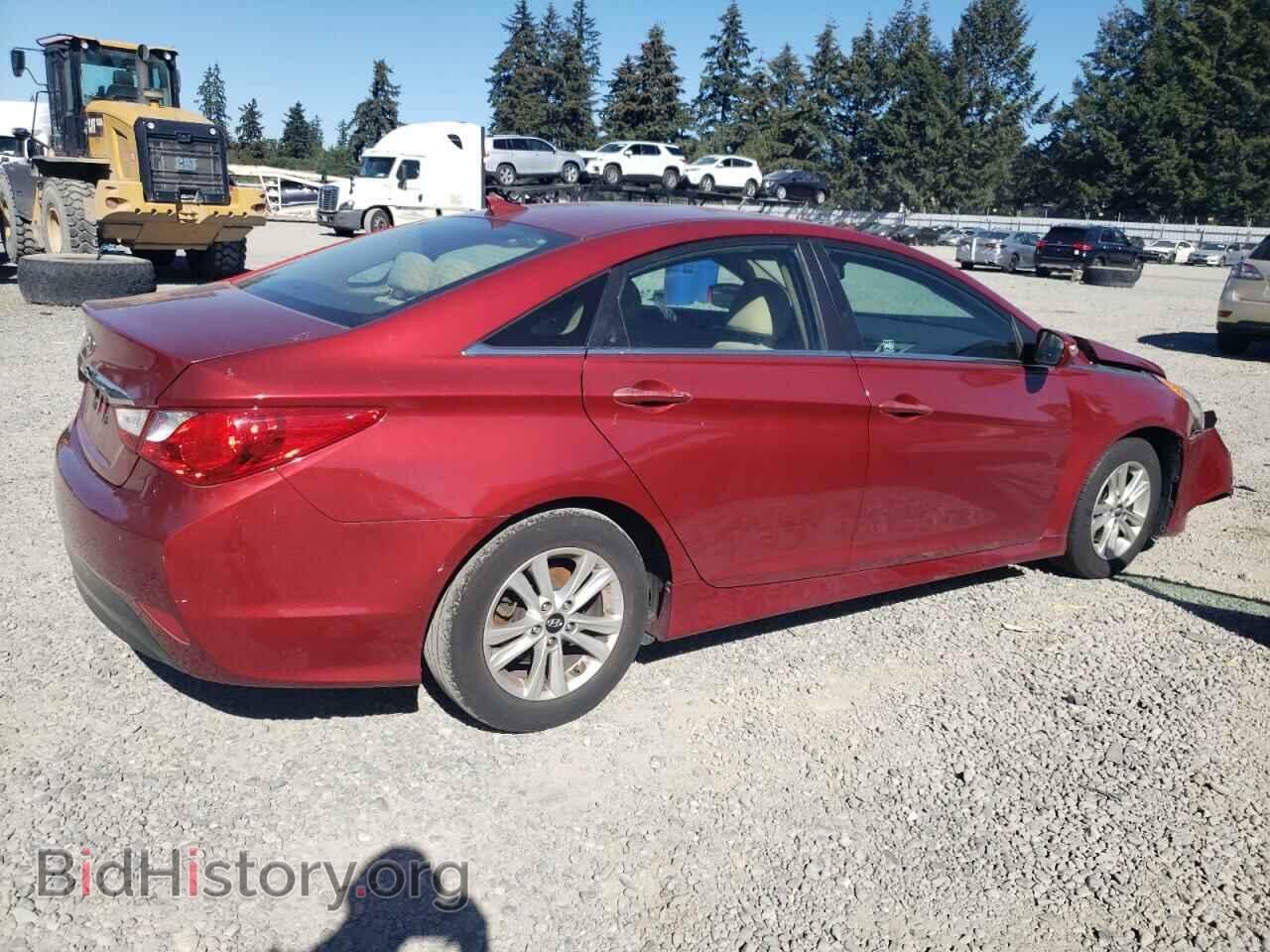 2014 HYUNDAI SONATA - VIN: 5NPEB4AC0EH869885 - Фото 3
