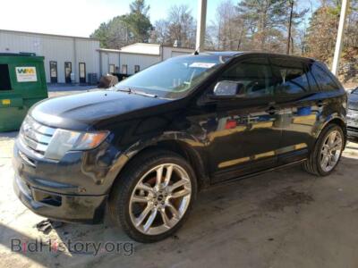 2010 Ford EDGE Edge Sport, black — VIN 2FMDK3AC9ABB27833, Copart