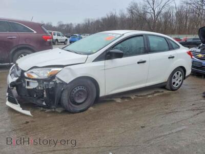 2014 Ford FOCUS, белый — VIN 1FADP3E20EL215060, Copart