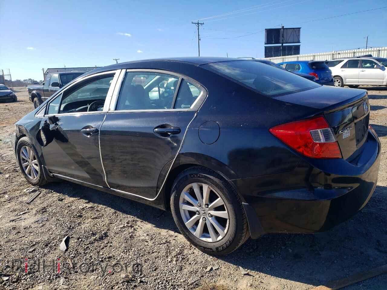 2012 HONDA CIVIC - VIN: 2HGFB2F52CH564656 - Фото 2