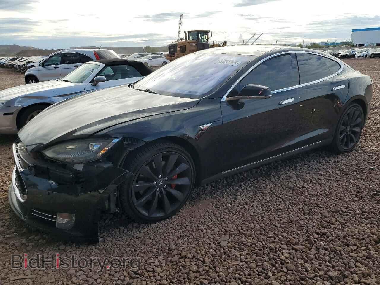Фотография 5YJSA1H21EFP62246 - TESLA MODEL S 2014