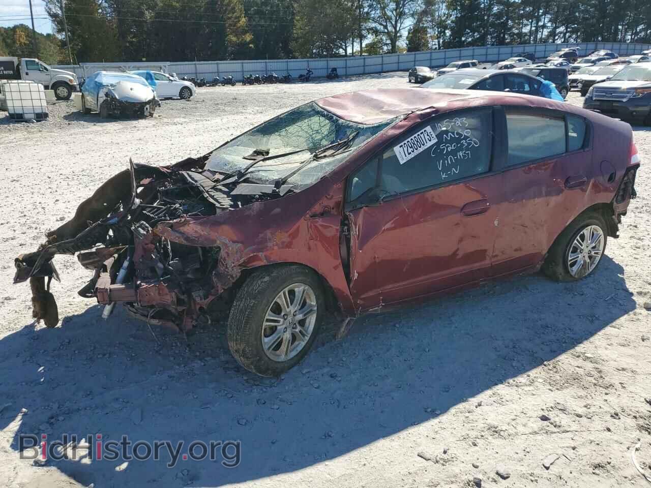 Фотография JHMZE2H70AS021957 - HONDA INSIGHT 2010