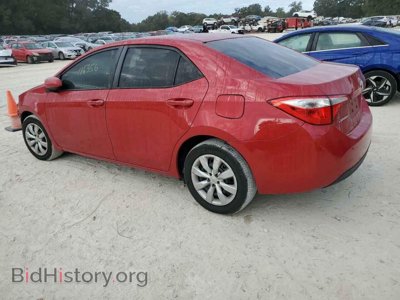 2014 TOYOTA COROLLA - VIN: 2T1BURHE2EC176384 - Фото 2