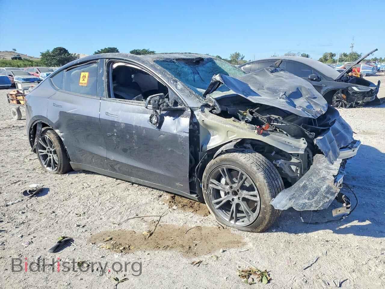 2024 TESLA MODEL Y - VIN: 7SAYGDED1RF105309 - Фото 4