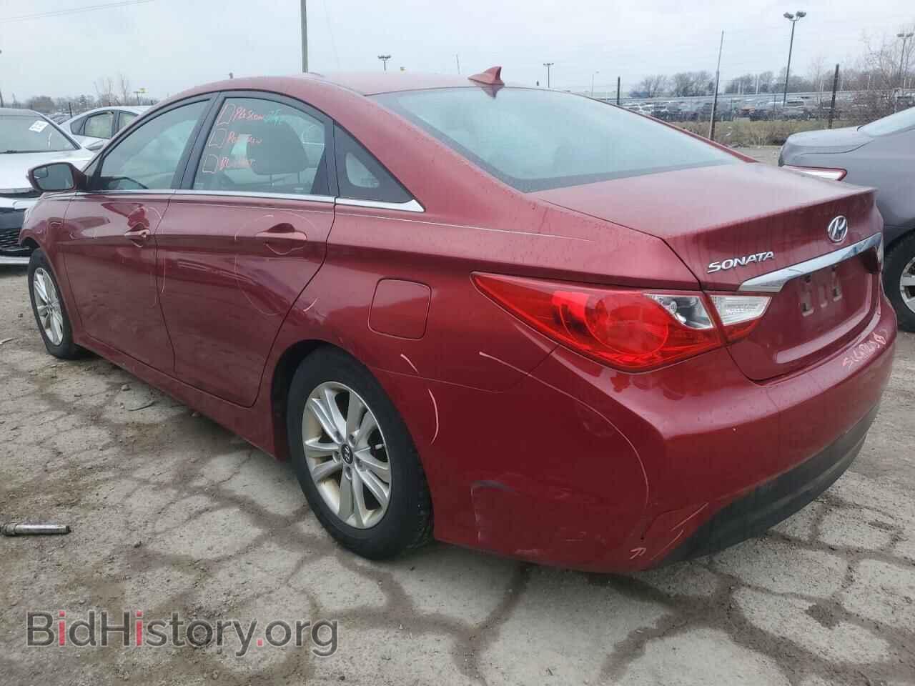 2014 HYUNDAI SONATA - VIN: 5NPEB4ACXEH887424 - Фото 2