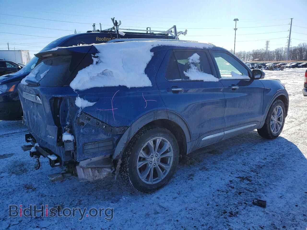 2022 FORD EXPLORER - VIN: 1FMSK8FH5NGB96252 - Фото 3
