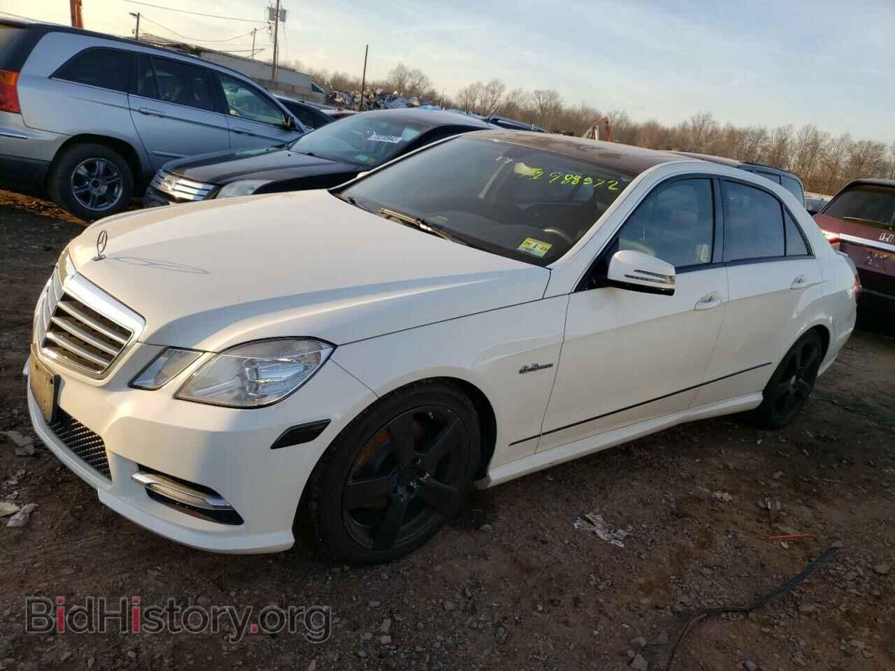 Фотография WDDHF8JBXCA647736 - MERCEDES-BENZ E-CLASS 2012