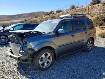 2013 Honda PILOT EXL, темно-серый — VIN 5FNYF4H53DB055428, Copart