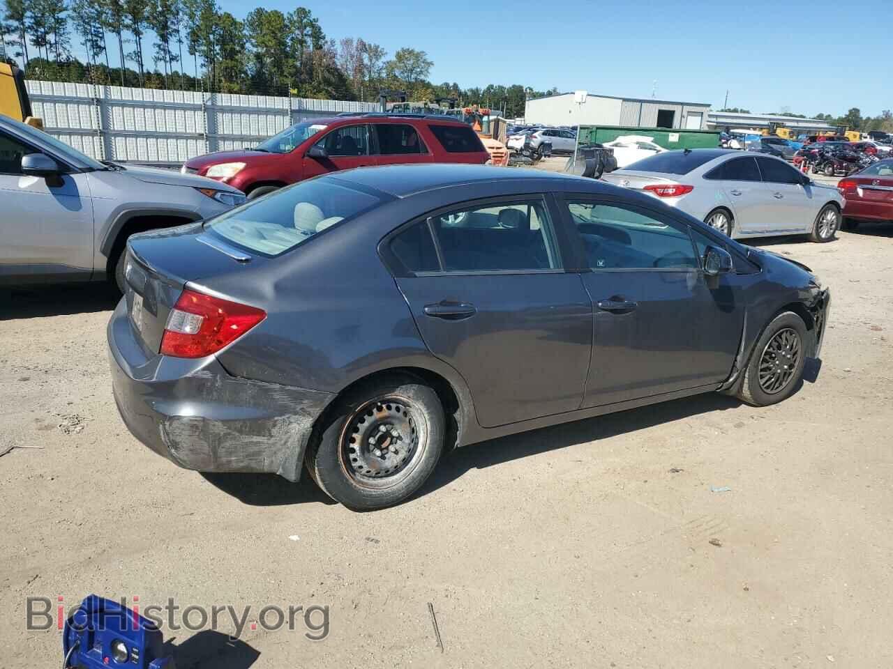 2012 HONDA CIVIC - VIN: 19XFB2F53CE349605 - Фото 3