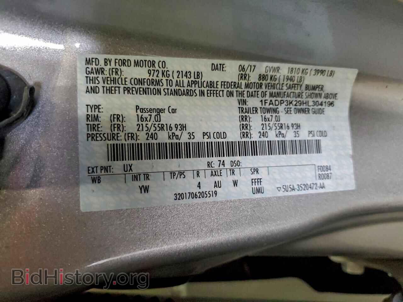 2017 FORD FOCUS - VIN: 1FADP3K29HL304196 - Фото 13