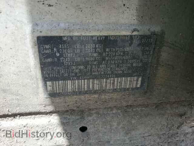 2014 SUBARU OUTBACK - VIN: 4S4BRBCC4E3214426 - Фото 12