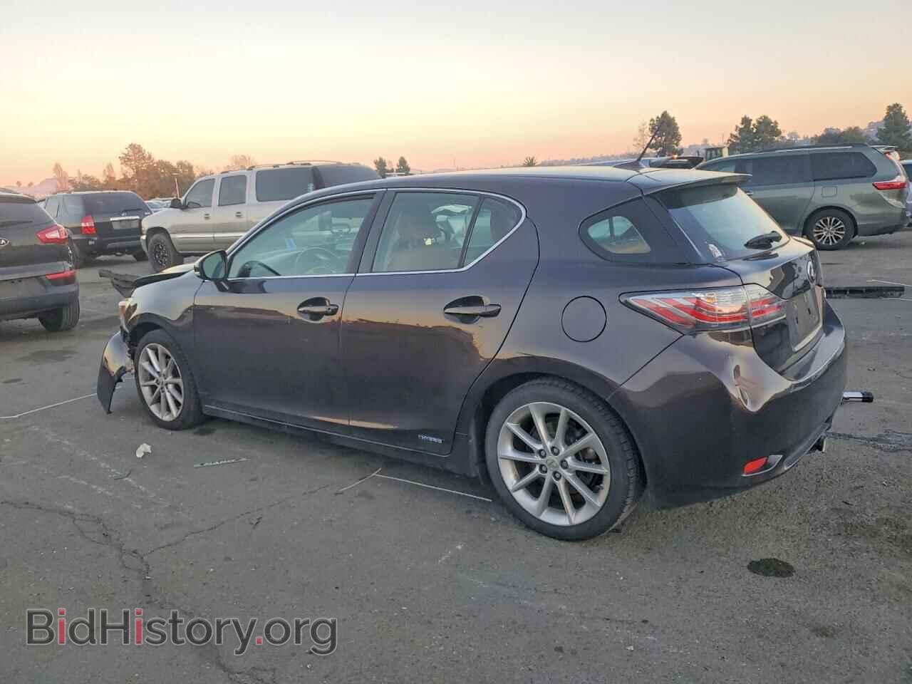 2012 LEXUS CT 200 - VIN: JTHKD5BH2C2061838 - Фото 2