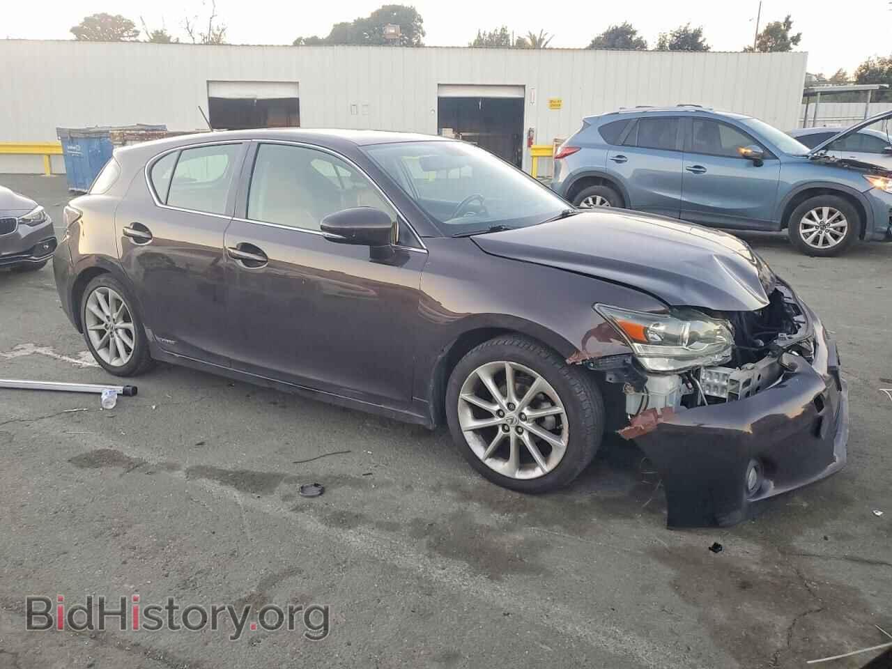 2012 LEXUS CT 200 - VIN: JTHKD5BH2C2061838 - Фото 4