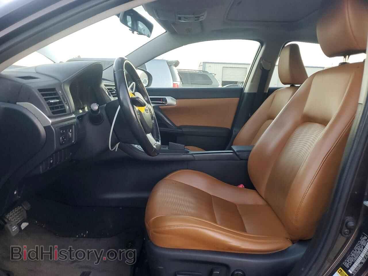 2012 LEXUS CT 200 - VIN: JTHKD5BH2C2061838 - Фото 7