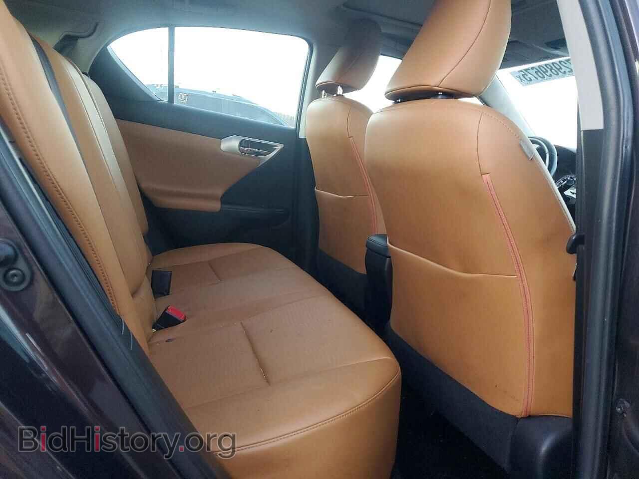 2012 LEXUS CT 200 - VIN: JTHKD5BH2C2061838 - Фото 10