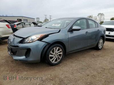 2012 Mazda 3 I, серый — VIN JM1BL1V78C1696195, Copart