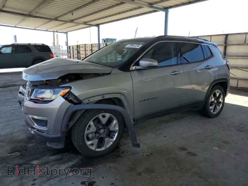 2020 Jeep COMPASS Limited (VIN 3C4NJCCB9LT155607) — фото 1 из 13, Copart, повреждение: передняя часть