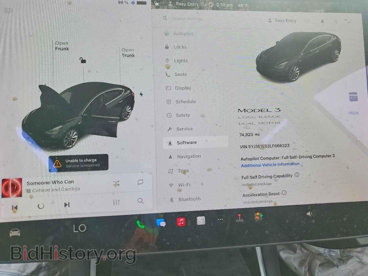 2020 TESLA MODEL 3 - VIN: 5YJ3E1EB3LF666323 - Photo 9