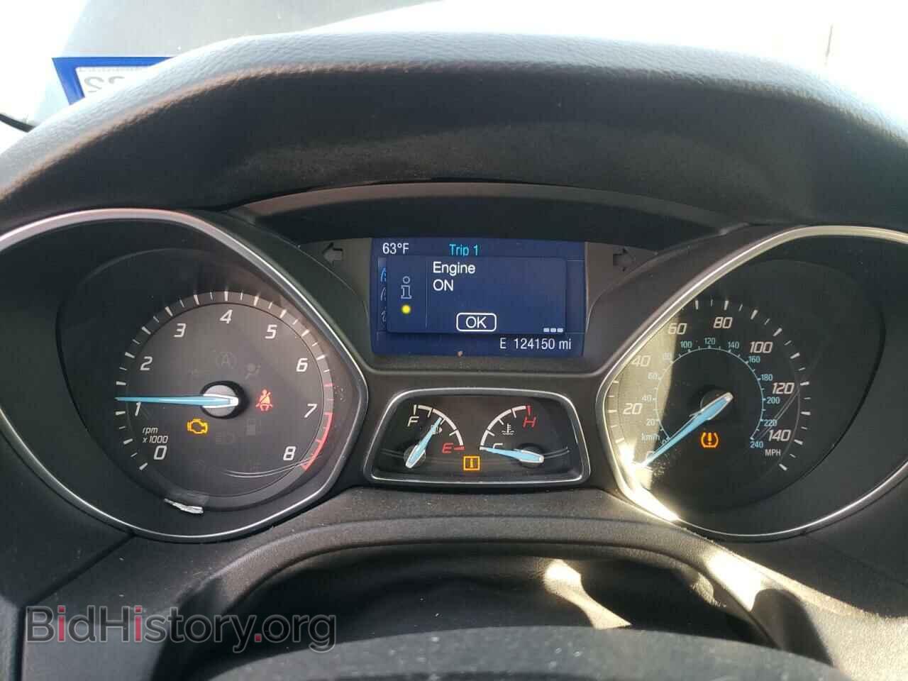 2014 FORD FOCUS - VIN: 1FADP3F27EL372406 - Фото 9