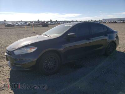 2015 Dodge DART Dart SE, black — VIN 1C3CDFAA7FD180532, Copart