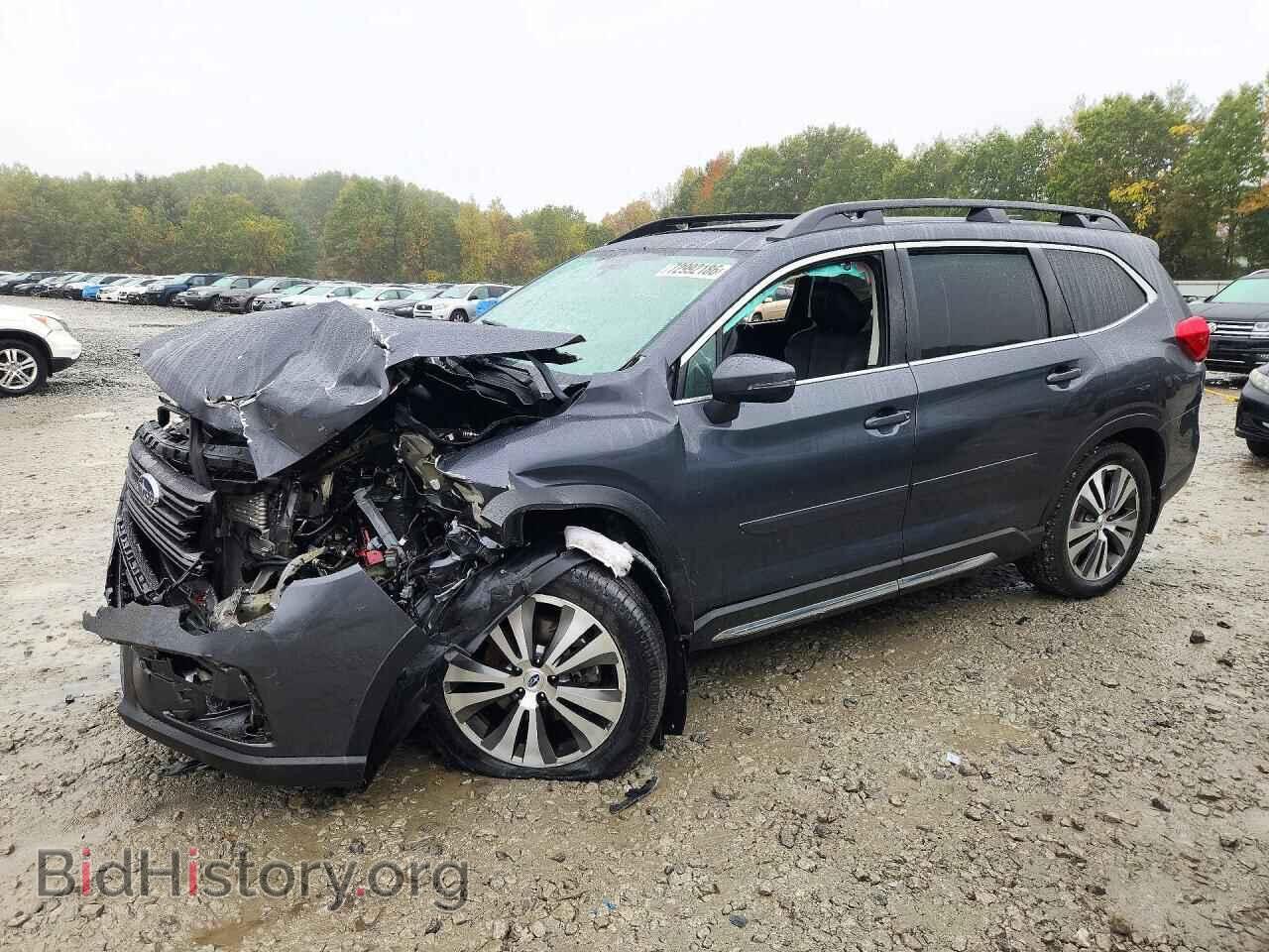 2021 Subaru ASCENT Limited (VIN 4S4WMAPD1M3433971) — фото 1 из 13, Copart, повреждение: передняя часть