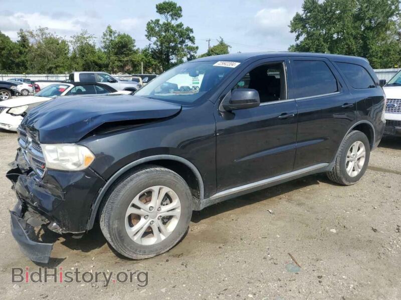 2013 Dodge DURANGO SXT (VIN 1C4RDJAG6DC657595) — фото 1 из 13, Copart, повреждение: передняя часть