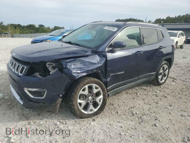 2021 Jeep COMPASS Limited (VIN 3C4NJDCB7MT519627) — photo 1 of 13, Copart, damage: front end