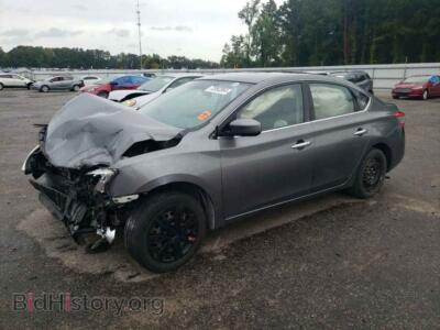 2015 Nissan SENTRA S, серый — VIN 3N1AB7AP2FL669727, Copart