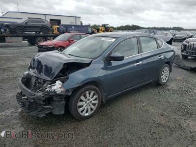 2014 Nissan SENTRA S, blue — VIN 3N1AB7APXEY217302, Copart