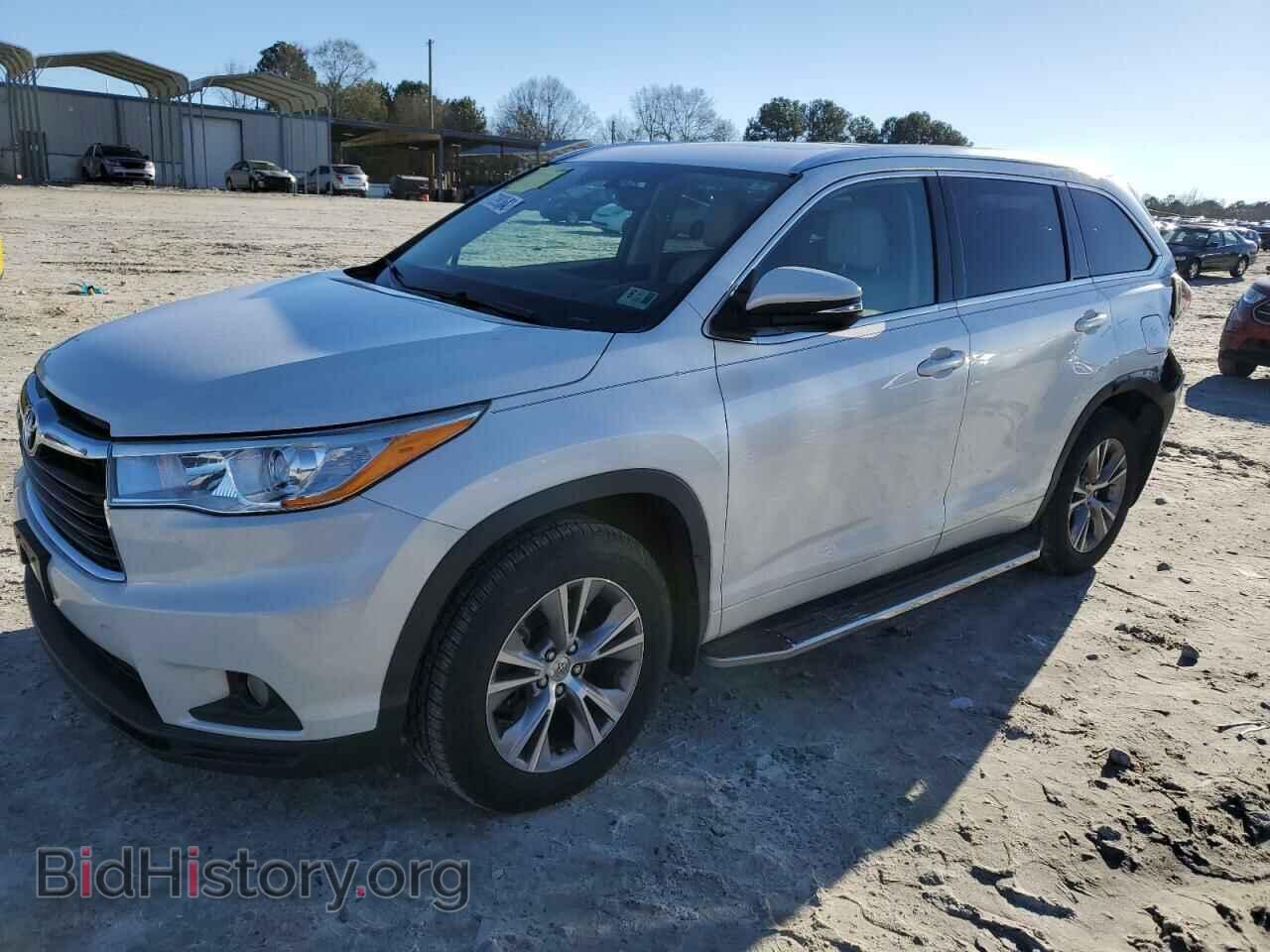 Фотография 5TDJKRFH4ES028209 - TOYOTA HIGHLANDER 2014