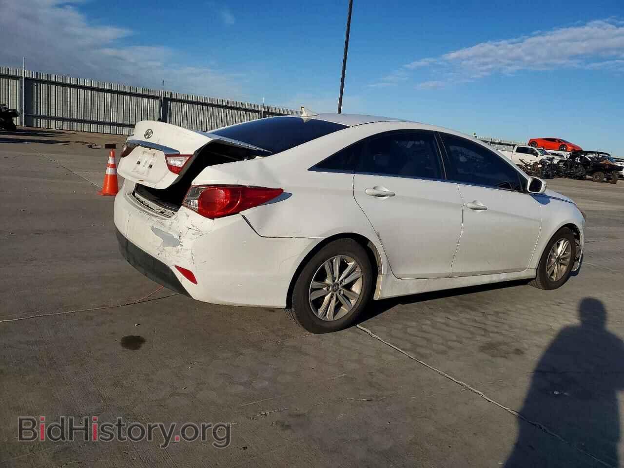 2014 HYUNDAI SONATA - VIN: 5NPEB4AC2EH825791 - Фото 3
