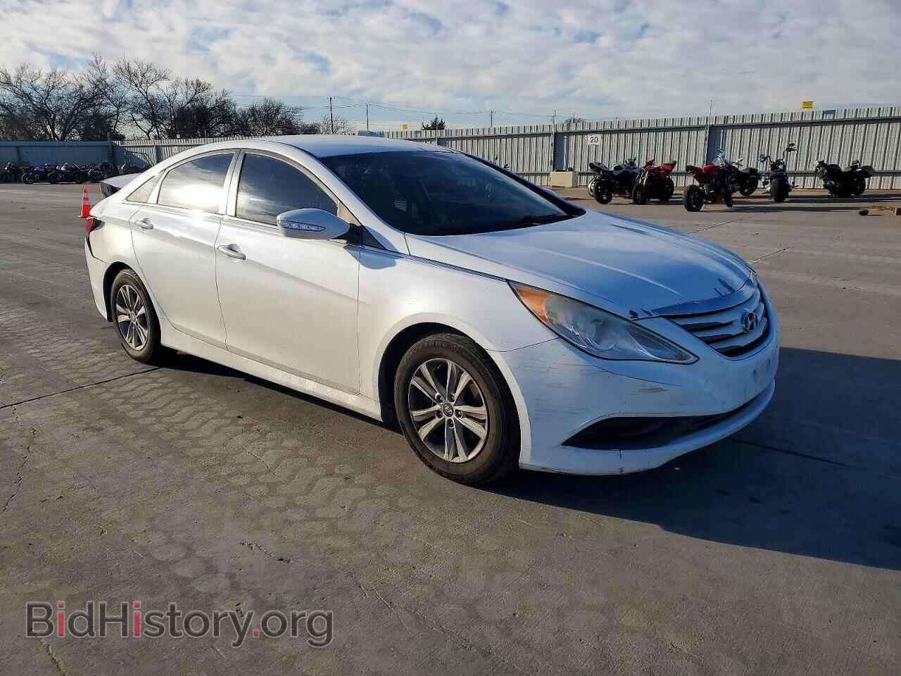 2014 HYUNDAI SONATA - VIN: 5NPEB4AC2EH825791 - Фото 4