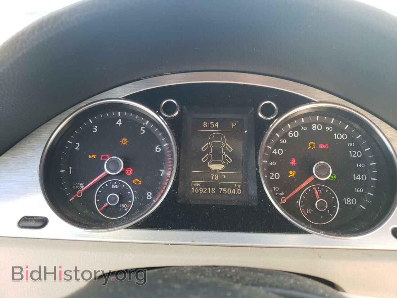 2009 VOLKSWAGEN CC - VIN: WVWEU73C19E516456 - Фото 9