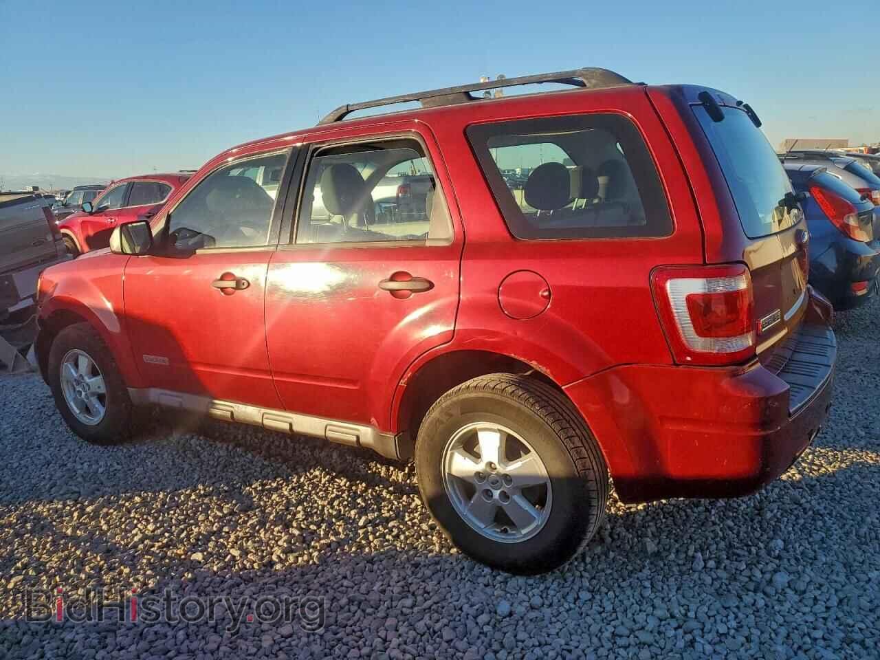 2008 FORD ESCAPE - VIN: 1FMCU92Z78KC65740 - Фото 2
