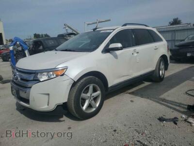 2014 Ford EDGE Limited, белый — VIN 2FMDK4KC3EBB34092, Copart