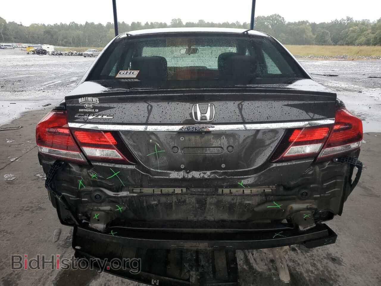 2013 HONDA CIVIC - VIN: 19XFB2F55DE002617 - Фото 6