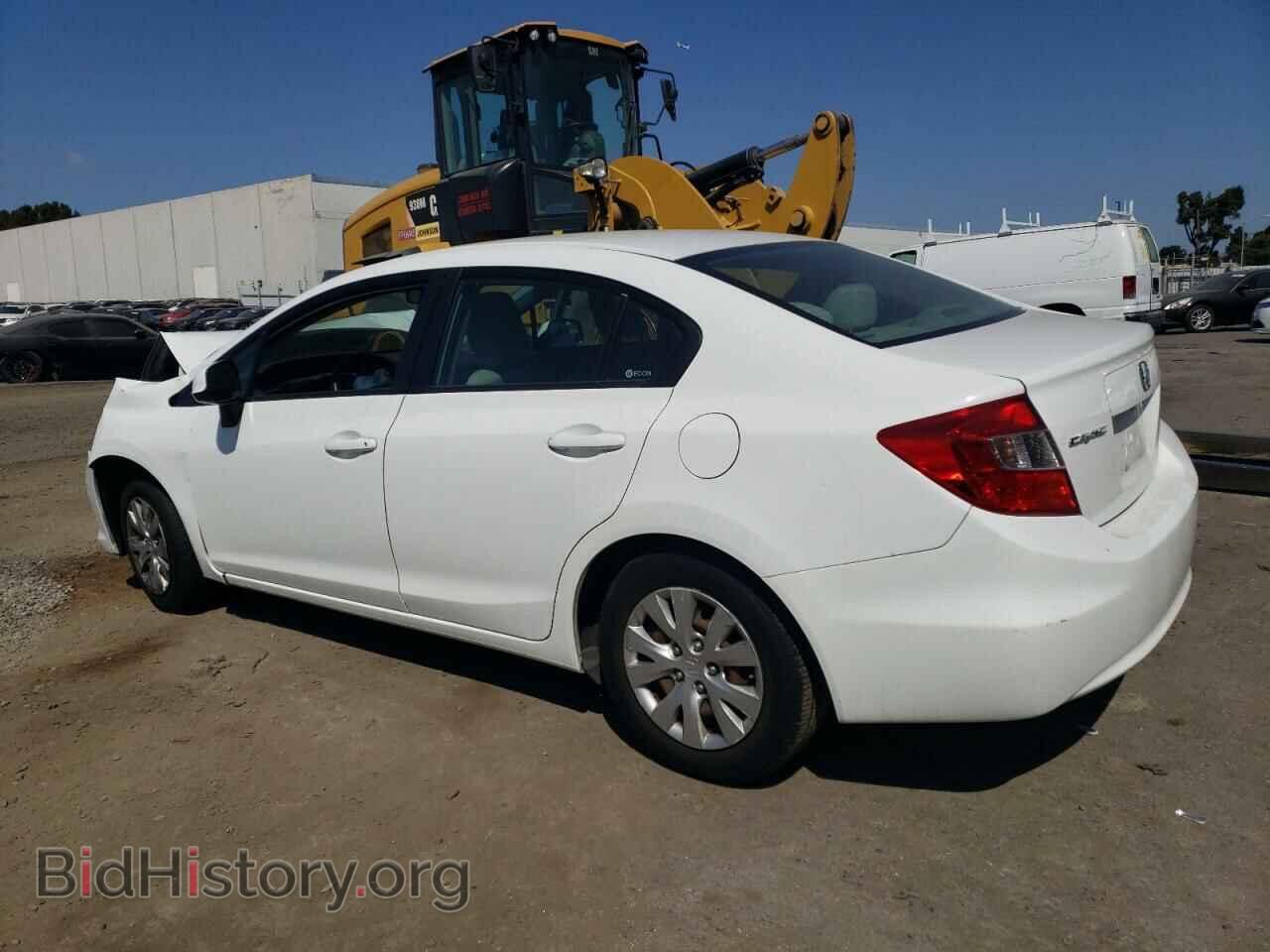 2012 HONDA CIVIC - VIN: 2HGFB2F58CH596527 - Фото 2