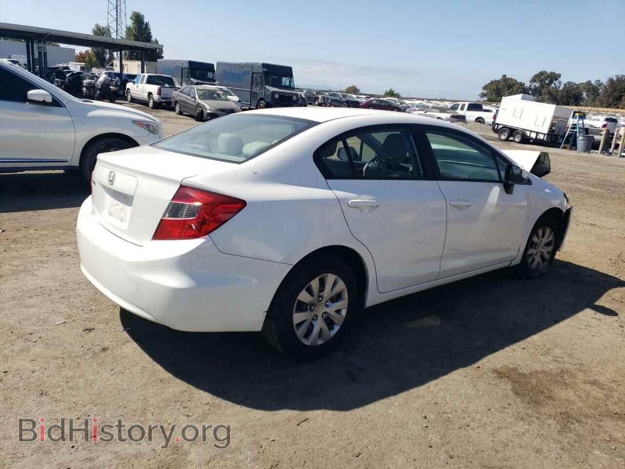 2012 HONDA CIVIC - VIN: 2HGFB2F58CH596527 - Фото 3