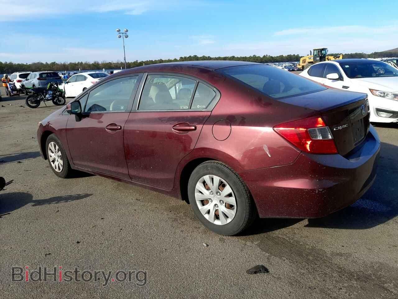 2012 HONDA CIVIC - VIN: 19XFB2F55CE390317 - Фото 2