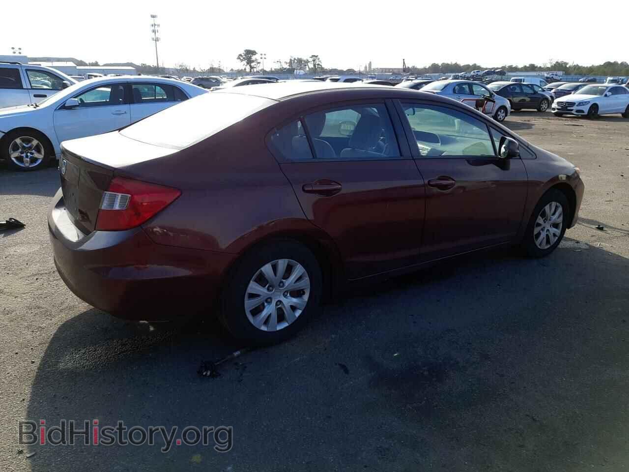 2012 HONDA CIVIC - VIN: 19XFB2F55CE390317 - Фото 3