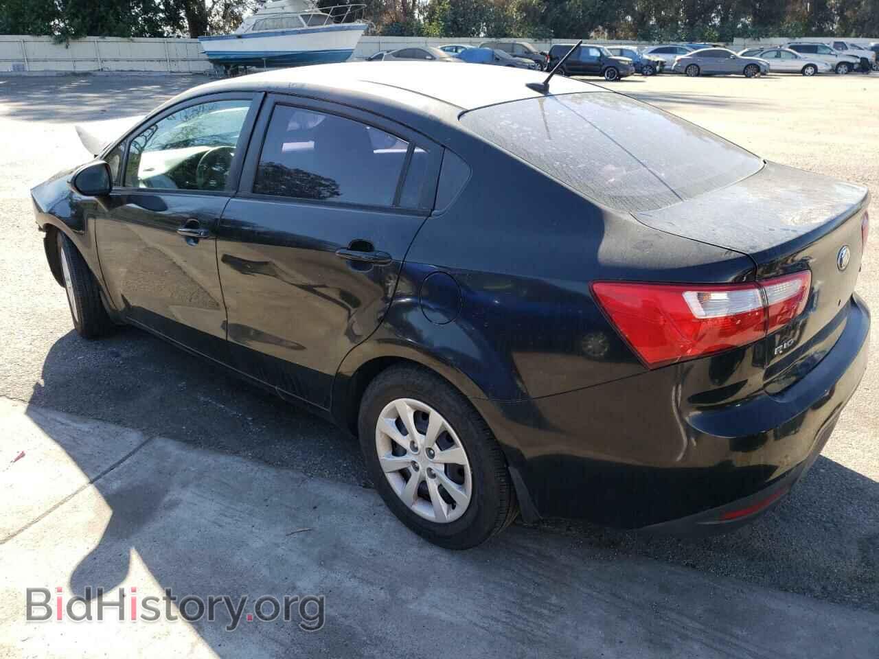 2014 KIA RIO - VIN: KNADM4A35E6407058 - Фото 2